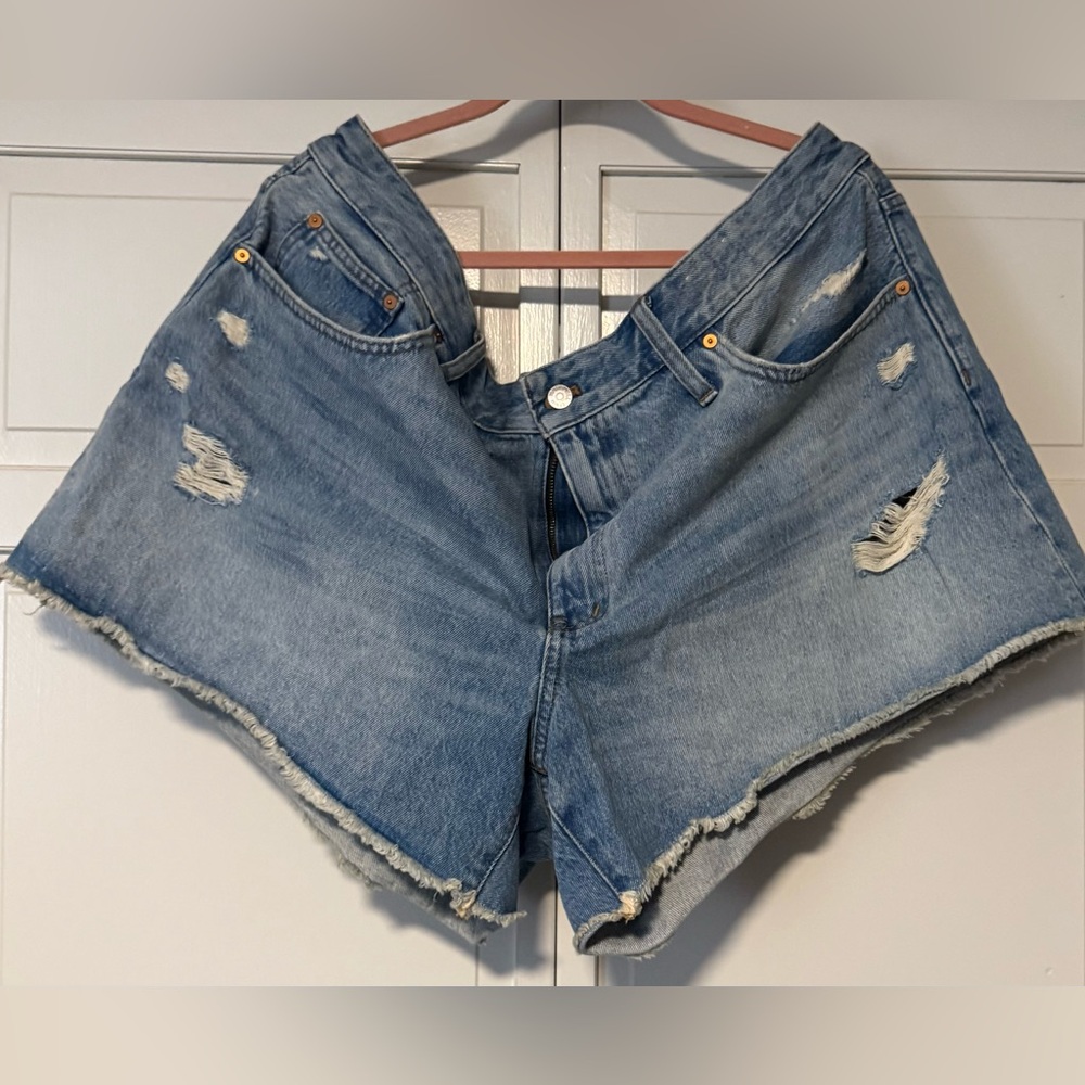 Madewell sz 20W denim shorts